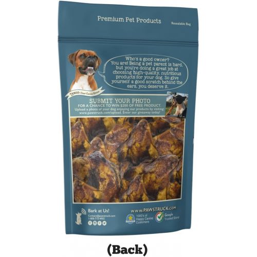  [아마존핫딜][아마존 핫딜] Pawstruck Knee Cap Bones for Dogs | Made in USA & Natural | Long Lasting Meaty Chews Made American Cattle | Single Ingredient Meat Treat, No Artificial Flavors | Supports Dental He