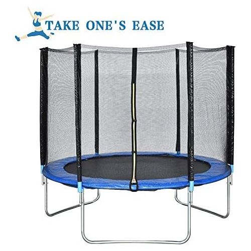  PayLessHere 10 FT Trampoline Combo Bounce Jump Safety Enclosure Net WSpring