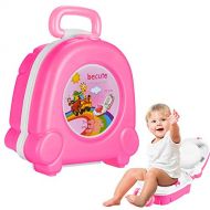 [아마존베스트]Pazaka The Latest Baby Toilet Cute Portable Cartoon Travel Potty Car Squatting Children Potty Training Girl Boy...