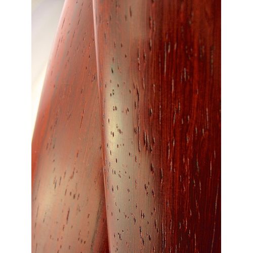  Pea Patch Minstrel-style Padauk Rhythm Bones, Wide