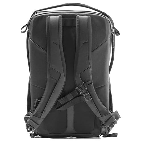  Peak Design Everyday Backpack V2 30L Black, Camera Bag, Laptop Backpack with Tablet Sleeves (BEDB-30-BK-2)