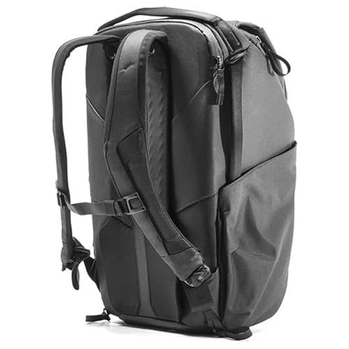  Peak Design Everyday Backpack V2 30L Black, Camera Bag, Laptop Backpack with Tablet Sleeves (BEDB-30-BK-2)