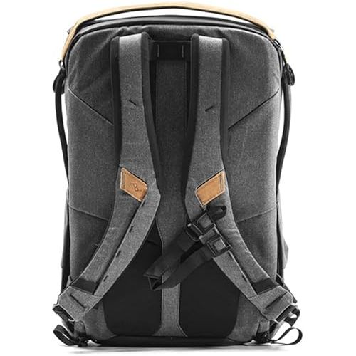  Peak Design Everyday Backpack V2 30L Charcoal, Camera Bag, Laptop Backpack with Tablet Sleeves (BEDB-30-CH-2)