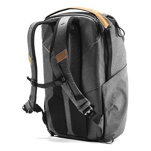  Peak Design Everyday Backpack V2 30L Charcoal, Camera Bag, Laptop Backpack with Tablet Sleeves (BEDB-30-CH-2)