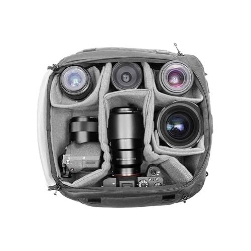  Peak Design Medium Camera Cube compatible with Peak Design Travel Bags (BCC-M-BK-1)