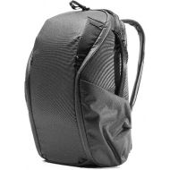 Peak Design Everyday Backpack Zip 20L Black, Carry-on Backpack with Laptop Sleeve (BEDBZ-20-BK-2)