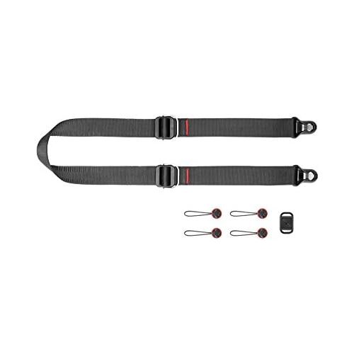  [아마존베스트]Peak Design Slide Lite Camera Strap SLL-BK-3 (Black)