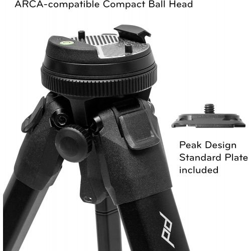  Peak Design Travel Tripod (5 Section Carbon Fiber Camera Tripod)