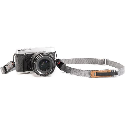  Visit the Peak Design Store Peak Design L-AS-3 Aluminium, Leather, Nylon Grey Shoulder Strap for Cameras