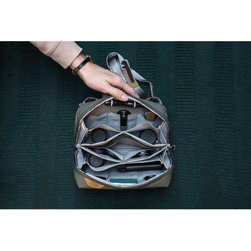  Visit the Peak Design Store Peak Design Tech Pouch (Sage) - The original premium accessory organizer