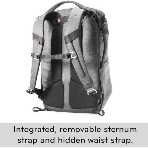 Peak Design Everyday Backpack 20L (Charcoal, Expandable 12-20L)