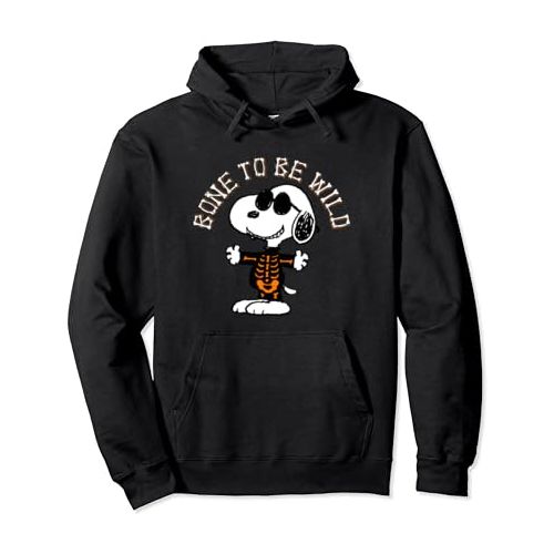  할로윈 용품Peanuts Halloween Snoopy Bone To Be Wild Pullover Hoodie