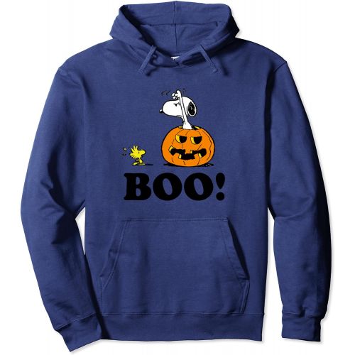  할로윈 용품Peanuts Halloween Snoopy Woodstock BOO! Pullover Hoodie