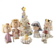 Peanuts 7 Piece Christmas Pageant Figurines