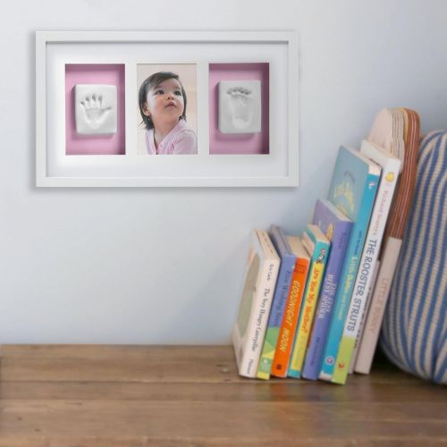  [아마존베스트]Pearhead Babyprints Deluxe Wall Frame