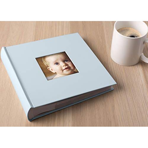  [아마존베스트]Pearhead Baby Photo Album, Light Blue