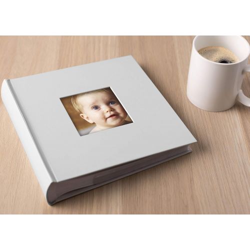  [아마존베스트]Pearhead Baby Photo Album, Gray