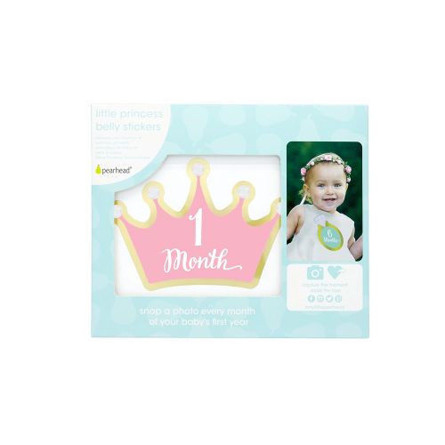  [아마존베스트]Pearhead Little Princess Babys First Year Belly Stickers