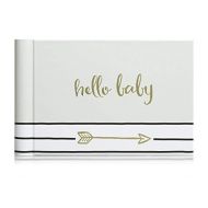 [아마존베스트]Pearhead Hello Baby Brag Book, A Perfect Gift for Expecting Parents, or Addition to Baby Registry, Gray