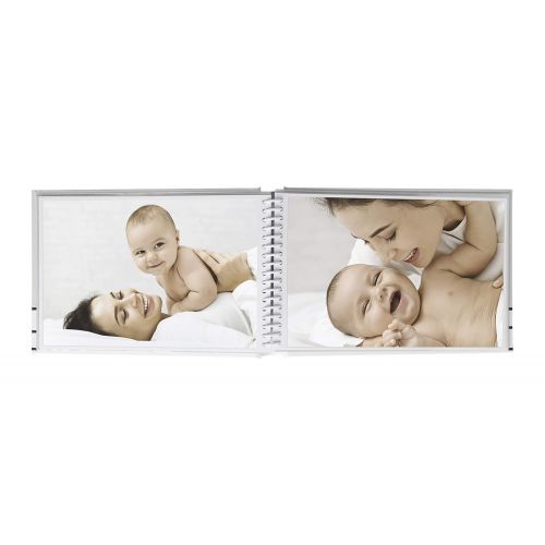  [아마존베스트]Pearhead Hello Baby Brag Book, A Perfect Gift for Expecting Parents, or Addition to Baby Registry, Gray