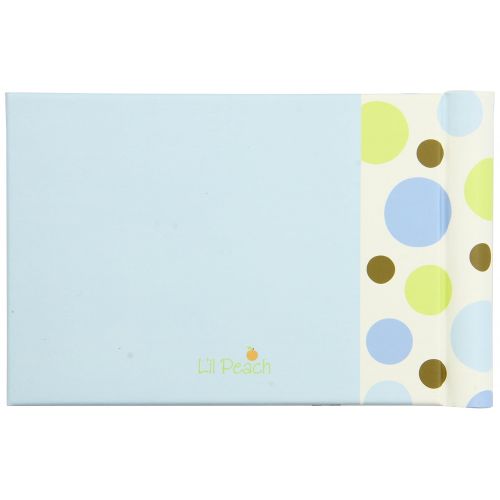  [아마존베스트]Pearhead Lil Peach Train Photo Bragbook Holds 24 4 x 6 Pictures, Blue