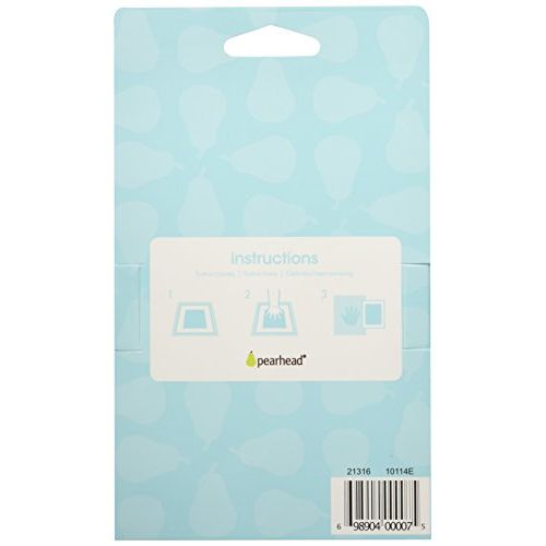  [아마존베스트]Pearhead Newborn Baby Handprint or Footprint “Clean-Touch” Ink Pad, Black