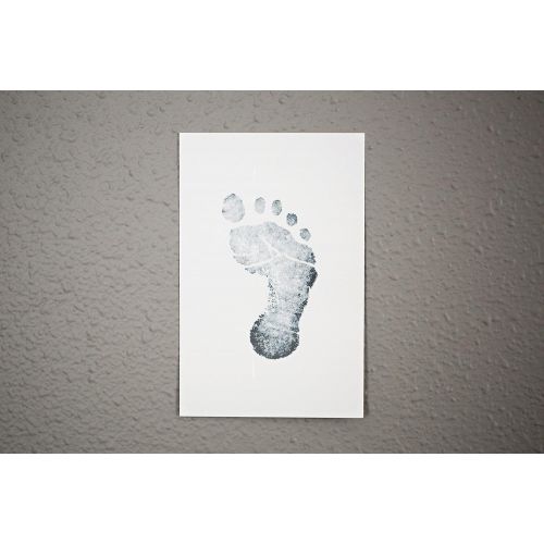  [아마존베스트]Pearhead Newborn Baby Handprint or Footprint “Clean-Touch” Ink Pad, Black