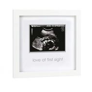 [아마존베스트]Pearhead Love at First Sight Sonogram Keepsake Frame - Perfect Gift for Expecting Parents, White