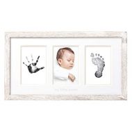 [아마존베스트]Pearhead Babyprints Wall Frame, Rustic Nursery Decor, A Perfect Baby Shower Gift Idea for Expecting...