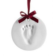 [아마존베스트]Pearhead Babyprints Baby’s First Christmas Handprint or Footprint Holiday Ornament Kit, Easy No-Bake Mold Makes a Perfect Christmas Craft for Baby’s First Holiday