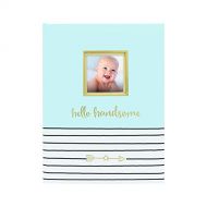 [아마존베스트]Pearhead Hello Handsome, First 5 Years Baby Memory Book with Photo Insert, Blue