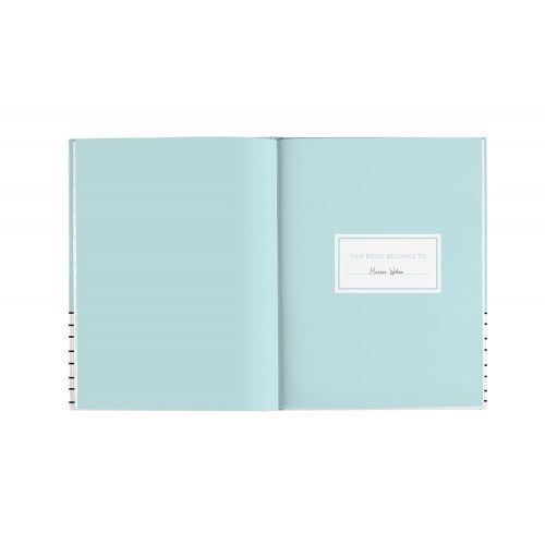  [아마존베스트]Pearhead Hello Handsome, First 5 Years Baby Memory Book with Photo Insert, Blue