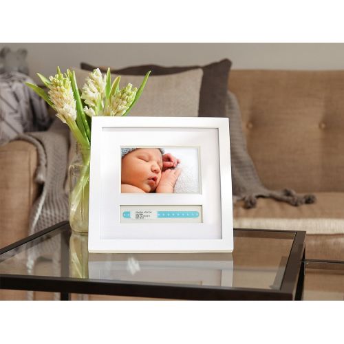  [아마존베스트]Pearhead Baby Hosipital ID Bracelet and Photo Keepsake Frame, White