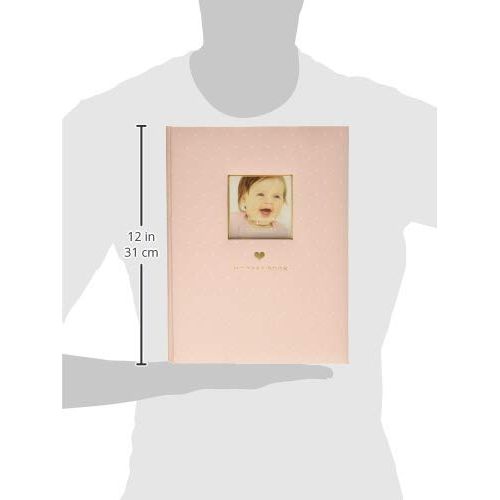  [아마존베스트]Little Blossoms by Pearhead Sweet Welcome Keepsake Baby Memory Book, Pink