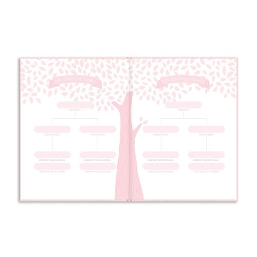  [아마존베스트]Little Blossoms by Pearhead Sweet Welcome Keepsake Baby Memory Book, Pink