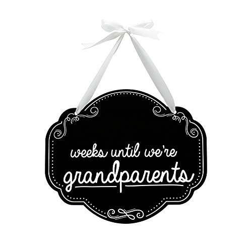  [아마존베스트]Pearhead Weeks Until Grandparents Chalkboard Sign