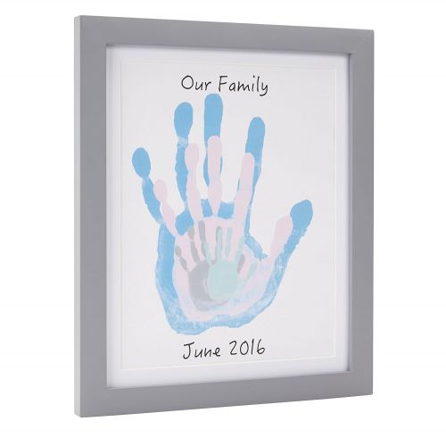  [아마존베스트]Pearhead DIY Family Handprint Frame and Paint Kit