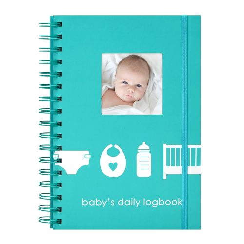  Pearhead Babys Daily Log Book, 50 Easy to Fill Pages to Track and Monitor Your Newborn Babys Schedule