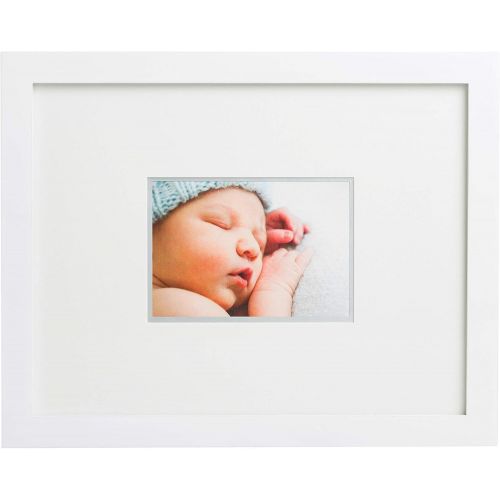  Pearhead Signature Frame Guest Book  Perfect for Any Baby Registry, Includes Mat for Guests to Leave Well-Wishes Great for Celebrating Baby Showers, Birthdays or Any Special Even