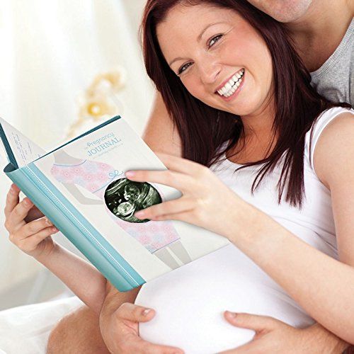  Pearhead Pregnancy Journal, Baby Shower Must Have, Capture Every Moment of Your Pregnancy, Gift for Mom to Be