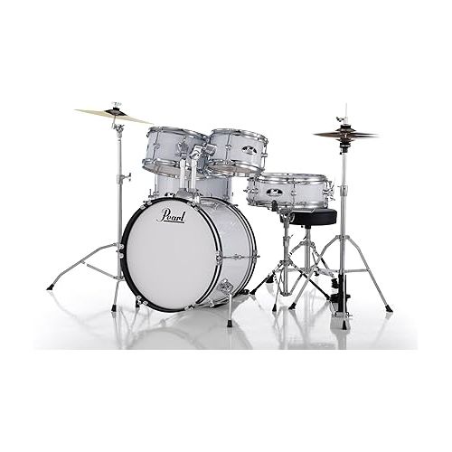  Pearl Roadshow Jr. 5 Piece Drum Set with Hardware and Cymbals (RSJ465C/C33)