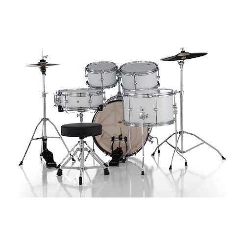  Pearl Roadshow Jr. 5 Piece Drum Set with Hardware and Cymbals (RSJ465C/C33)