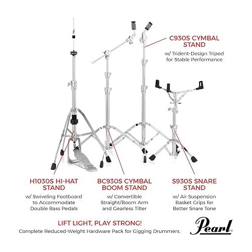  Pearl Drum Hardware Pack, 4 Pc Set (HWP930S)