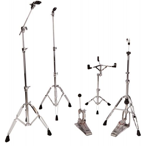  Pearl HWP930 930 Hardware Pack with Cymbal Tilter, Pipe Joint and Double Braced Legs