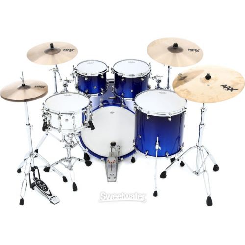  Pearl Reference One 4-piece Shell Pack - Kobalt Blue Fade Metallic
