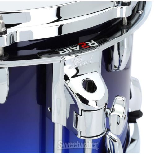  Pearl Masters Maple Pure Tom with GyroLock Mount - 10 x 14 inch - Kobalt Blue Fade Metallic