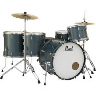 Pearl Roadshow RS525WFC/C 5-piece Complete Drum Set with Cymbals - Aqua Blue Glitter