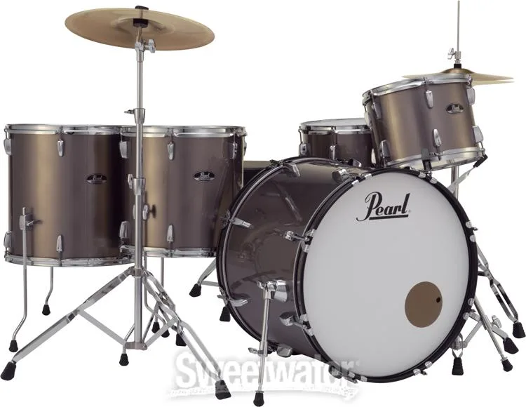  Pearl Roadshow RS525WFC/C 5-piece Complete Drum Set with Cymbals - Bronze Metallic