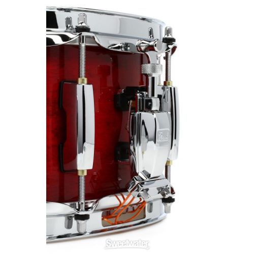  Pearl Session Studio Select Snare Drum - 5.5 x 14-inch - Antique Crimson Burst