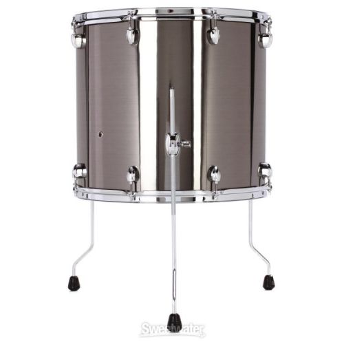  Pearl Export EXX Floor Tom - 16 x 18 inch - Smokey Chrome Demo